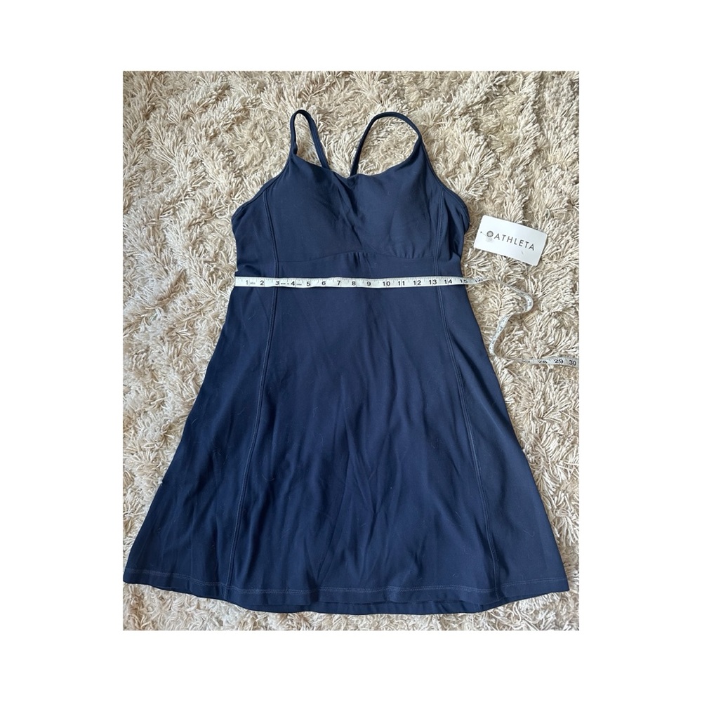 Athleta NWT Navy Blue Workout Dress - Picture 3 of 5